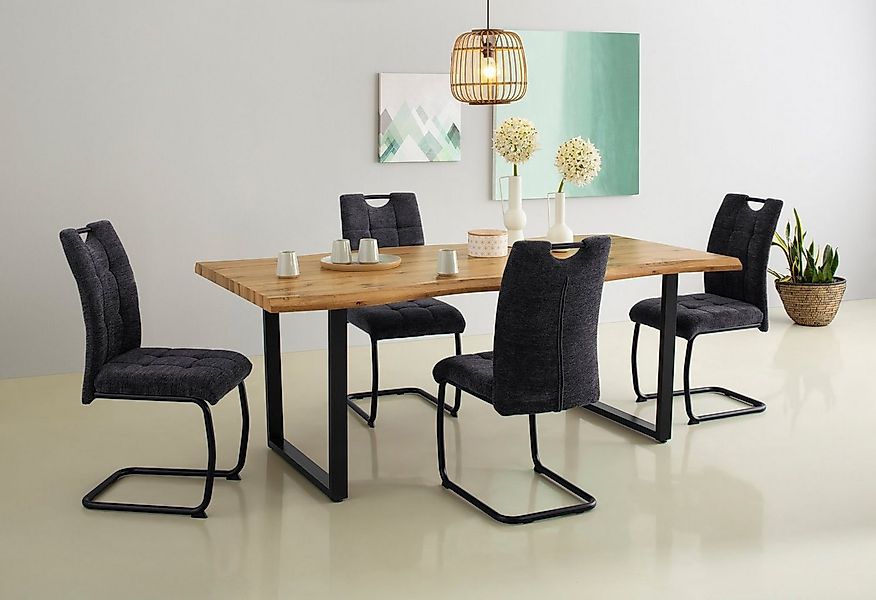 HELA Esstisch GISELLE Baumkantentisch, Küchentisch, TOPSELLER! OTTOs Choice günstig online kaufen