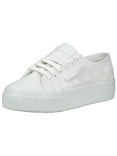 Superga Sneaker Baumwolle Plateausneaker günstig online kaufen
