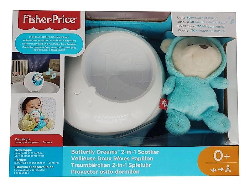Spieluhr Fisher-Price Traumbärchen (Blau) 2in1 Spieluhr, günstig online kaufen