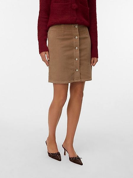 Vero Moda Cordrock VMETTA HR SHORT CORD SKATER SKIRT NOOS günstig online kaufen