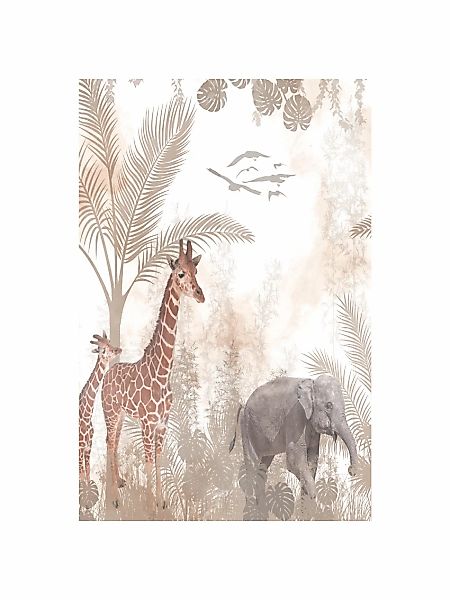Lüttenhütt Poster "Tiere im Dschungel", (1 St.), HD Premium Druck günstig online kaufen