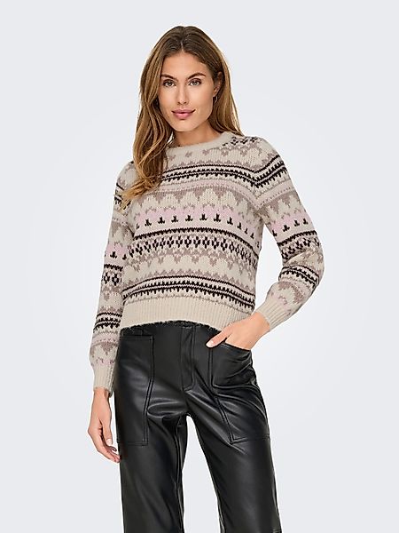 ONLY Rundhalspullover ONLMONTANA L/S LIFE O-NECK günstig online kaufen