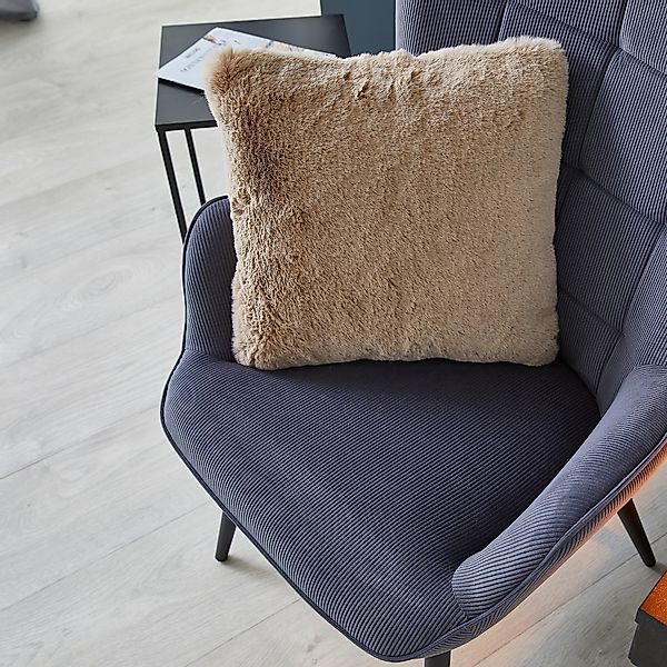 LUXOR living Fellkissen "Dekokissen Novara" Kunstfell, eckig, 40x40 cm, seh günstig online kaufen