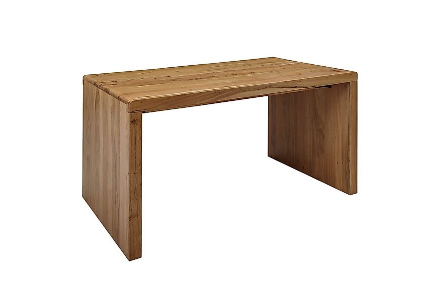FINEBUY Schreibtisch SuVa2416_1 Massiv Holztisch Akazie Büro Arbeitszimmer günstig online kaufen
