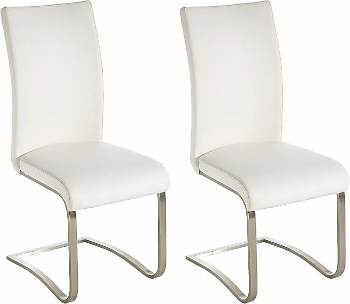 MCA furniture Freischwinger "Arco" (Set) 4 Stk. Kunstleder 2er-, 4er-, 6er- günstig online kaufen