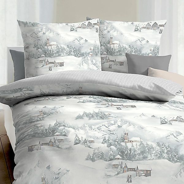 TRAUMSCHLAF Bettwäsche Cozy, Biber, 2 teilig, günstig online kaufen