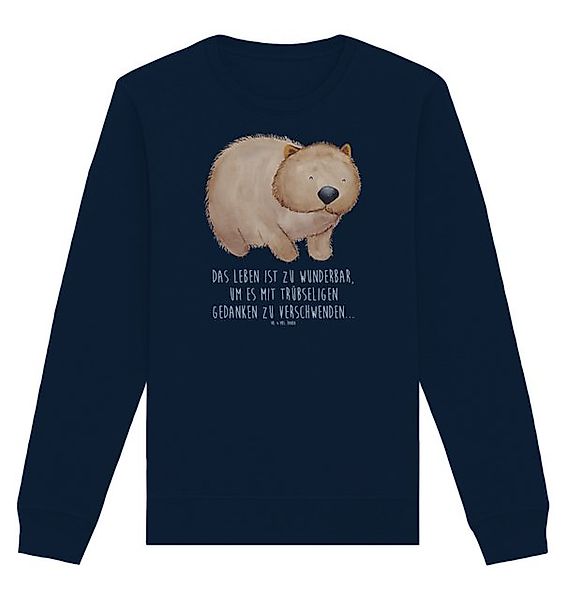 Mr. & Mrs. Panda Longpullover Wombat Größe XL - French Navy - Geschenk, Swe günstig online kaufen