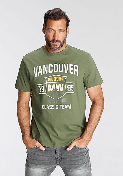 Man's World T-Shirt Kurzarm, bedruckt, Rundhalsausschnitt, aus Baumwolle günstig online kaufen