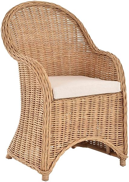 Krines Home Esszimmersessel Rattansessel Esszimmerstuhl mit günstig online kaufen
