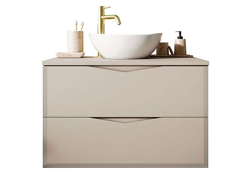 Lookway Badmöbel-Set MIRA I 60 cm mit Aufsatzwaschbecken und Soft-Close-Sch günstig online kaufen