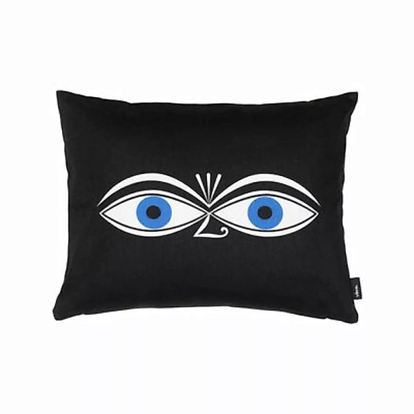 Kissen Graphic Print Pillows - Eyes (1961) textil schwarz / (1961) - 40 x 3 günstig online kaufen