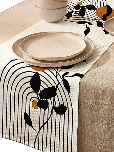 LIVINA HOME Tischläufer Premium Tischdecke abwaschbar, günstig online kaufen