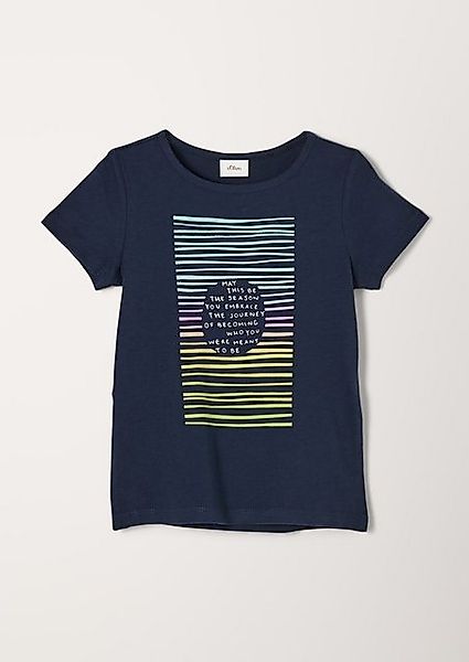 s.Oliver Kurzarmshirt T-Shirt kurzarm günstig online kaufen