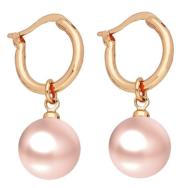 LÖB Paar Creolen 18K Roségold vergoldet günstig online kaufen