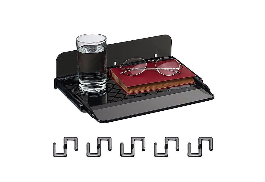 relaxdays Nachtkonsole Ausziehbarer Betttisch günstig online kaufen