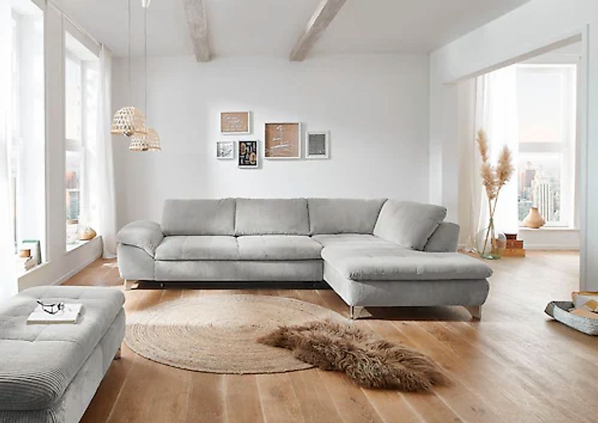 Die PlanBar Ecksofa »MP-IN14007 L-Form« wahlweise mit Bettfunktion und vers günstig online kaufen