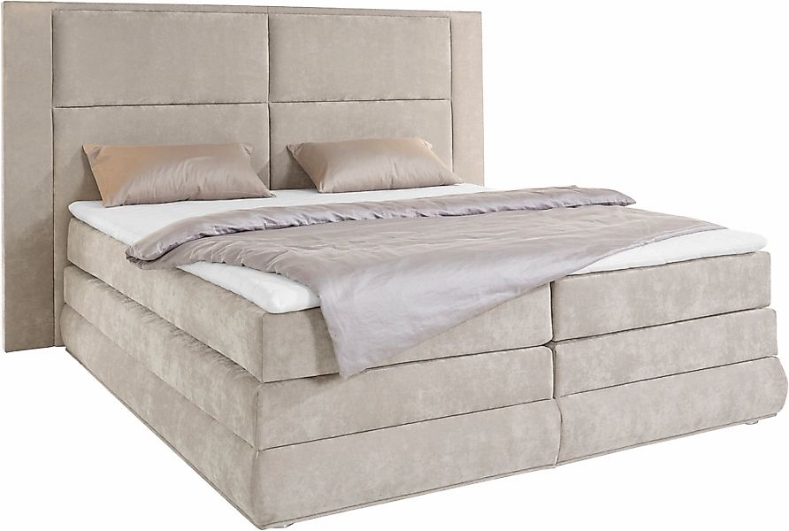 COLLECTION AB Boxspringbett "Copenhagen" inklusive Bettkasten, Topper, wahl günstig online kaufen