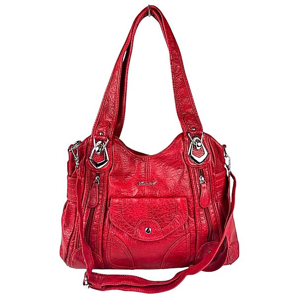 Taschen4life Schultertasche Damen Handtasche AK22106, sportlich günstig online kaufen