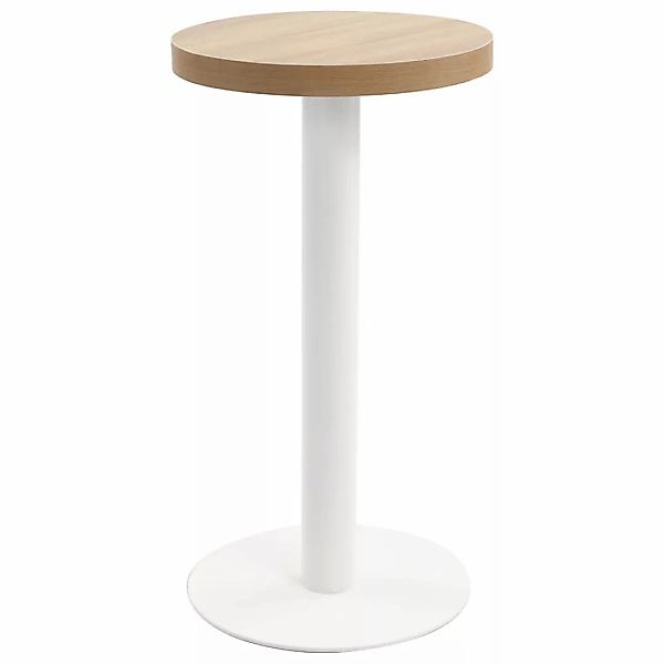 vidaXL Esstisch Bistrotisch Hellbraun 40 cm günstig online kaufen