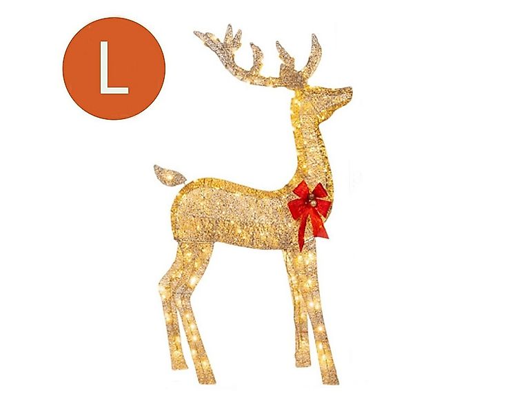 autolock Weihnachtsfigur 1Pcs Weihnachtsbeleuchtung LED Rentier Aussen Bele günstig online kaufen