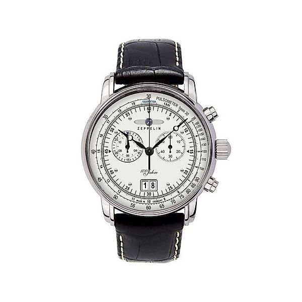 ZEPPELIN Chronograph Zeppelin 7690-1 100 Jahre Zeppelin Chronograph Flieger günstig online kaufen