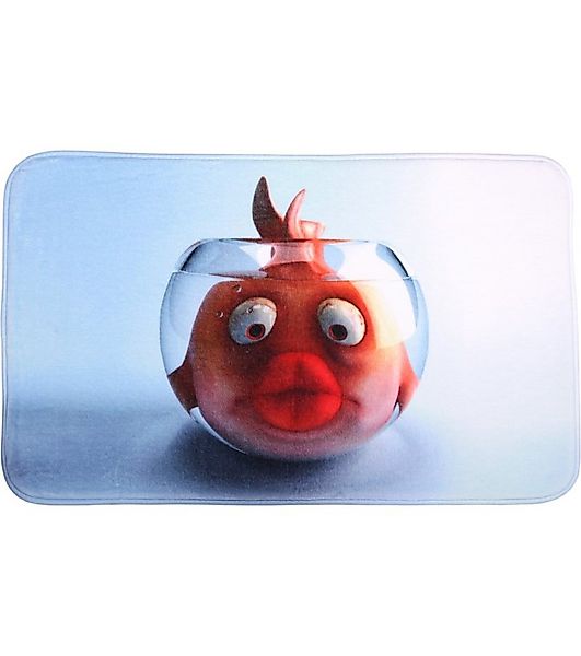 Sanilo Badematte Goldfisch, rutschhemmend, waschbar, schnelltrocknend, Poly günstig online kaufen