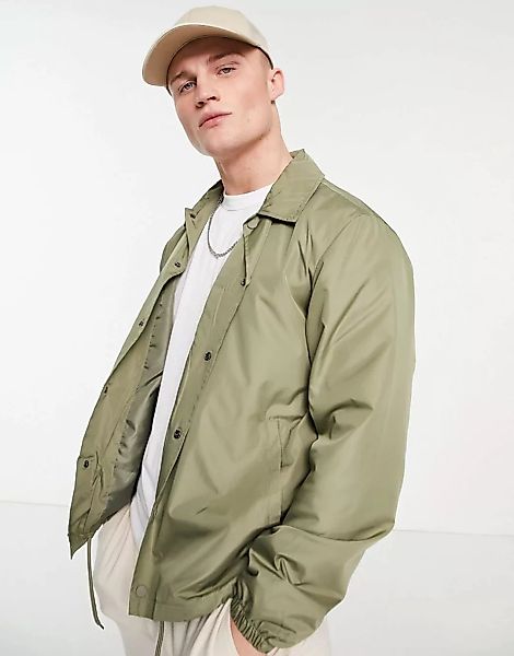 French Connection – Sommerlich-sportliche Jacke aus Nylon in hellem Khaki-G günstig online kaufen