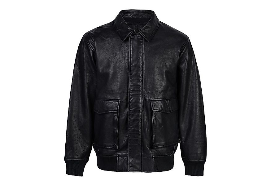 trueprodigy Lederjacke Ryder Oversizejacke mit aufgesetzte Taschen günstig online kaufen