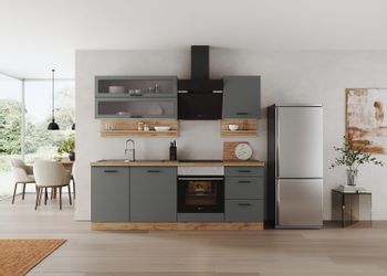 KOCHSTATION Küchenzeile KS-Betty, Breite 220 cm, günstig online kaufen