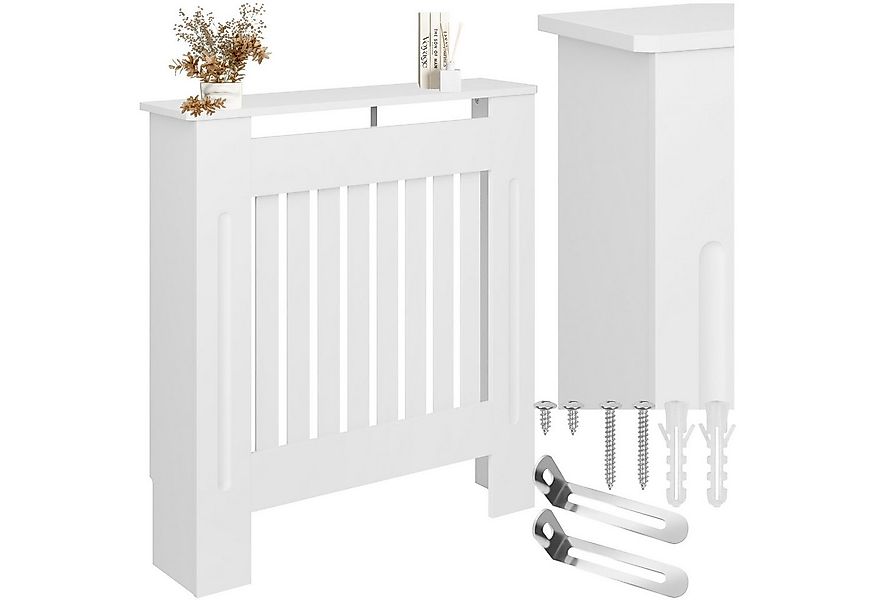 tectake Heizungsverkleidung Heizkörperabdeckung, verschiedene Größen günstig online kaufen