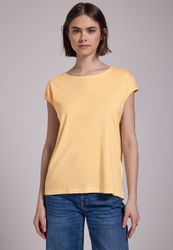 STREET ONE STUDIO T-Shirt mit U-Boot-Ausschnitt günstig online kaufen