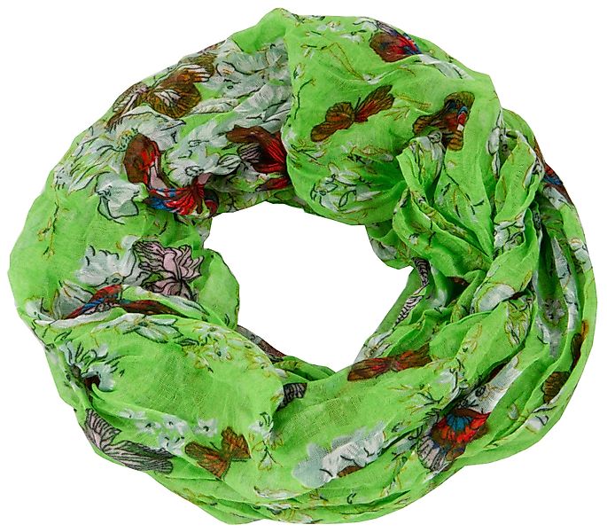 AvaMia Modeschal 3999-Butterfly Loop Schal Schlauchschal günstig online kaufen
