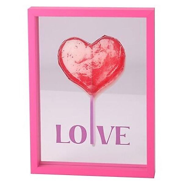Giftcompany Wanddekoobjekt Glasbild Love Frames Love günstig online kaufen
