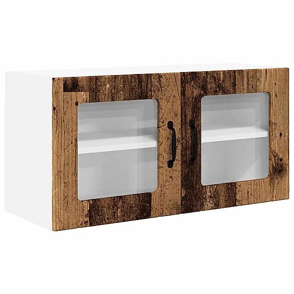 vidaXL Küchenwandschrank mit Tür Altholz 80 x 31 x 40 cm Holzwerkstoff 8853 günstig online kaufen