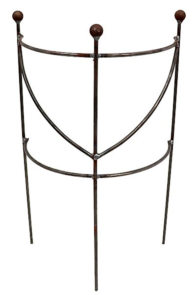Hirsch Terracotta Rankgitter Staudenhalter halbrund H:50 günstig online kaufen