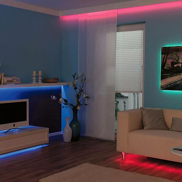 Paulmann LED-Strip-Set TIP, 1 m, weiß, Kunststoff, RGB günstig online kaufen