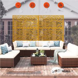 GarveeMore Paravent Metall Privatsphäre Bildschirm im günstig online kaufen