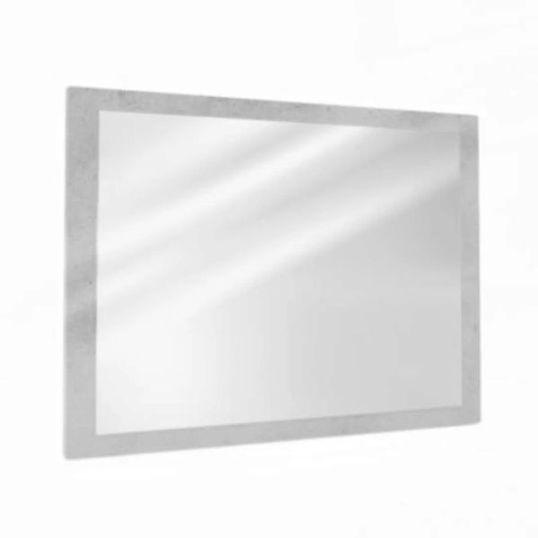 Vicco Badspiegel 45 x 60 cm Beton grau günstig online kaufen