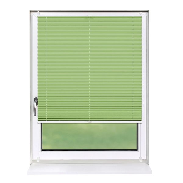 Deco-Raum Plissee Basic ohne Bohren 70x150cm Grün Blickdicht Klemmfix günstig online kaufen