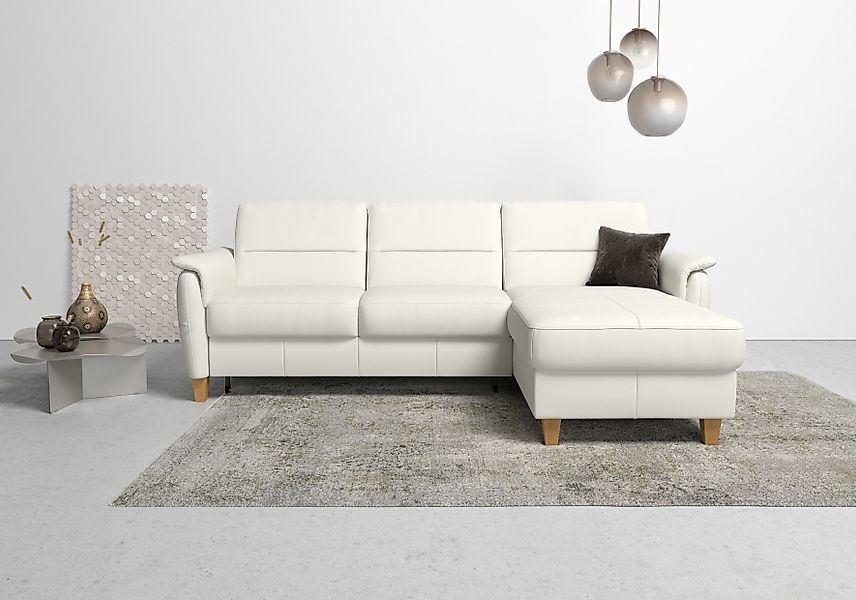 Home affaire Ecksofa Palmera L-Form, Federkern, günstig online kaufen