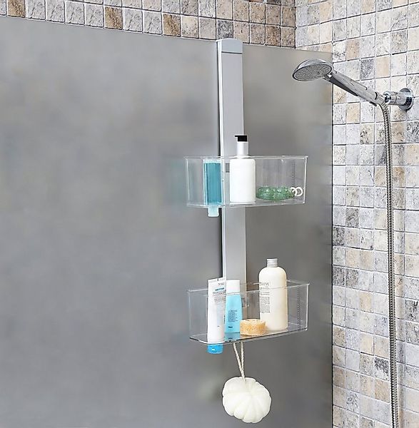 Bischof Duschregal Yoki, rostfrei, für Duschtüren von 6 - 11 mm geeignet, s günstig online kaufen