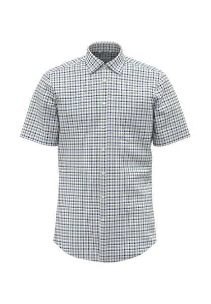 seidensticker Businesshemd "Regular" Regular Kurzarm Button-Down-Kragen Kar günstig online kaufen