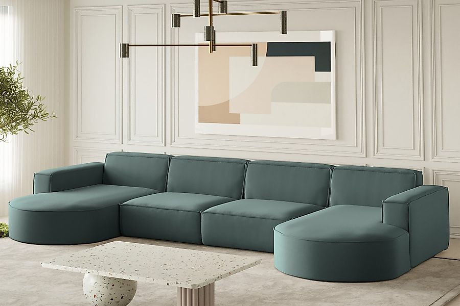 Fun Möbel Wohnlandschaft Wohnlandschaft Sofa PALMA günstig online kaufen