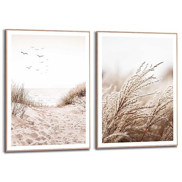 Reinders! Poster Strand, Wohnzimmer - Gras günstig online kaufen