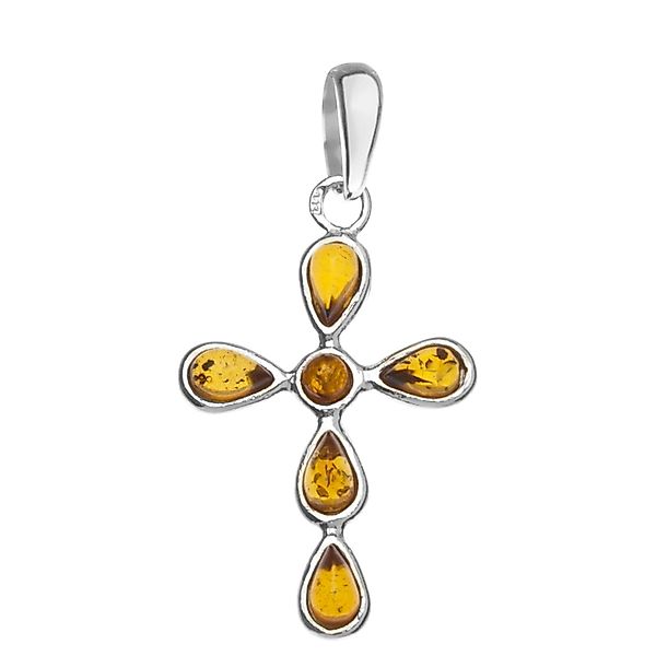 OSTSEE-SCHMUCK Kettenanhänger - Kreuz - Silber günstig online kaufen