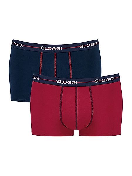 sloggi Retro Boxer Blue Start (2-St) Retro-Boxer Retro-shorts unterhose günstig online kaufen