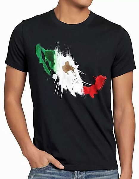 style3 T-Shirt Flagge Mexiko Fußball Sport Mexico WM EM Fahne günstig online kaufen