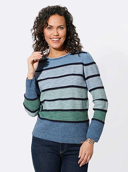 Casual Looks Rundhalspullover "Pullover" günstig online kaufen