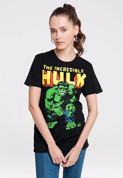 LOGOSHIRT T-Shirt "Marvel Comics", mit großem Hulk-Print günstig online kaufen