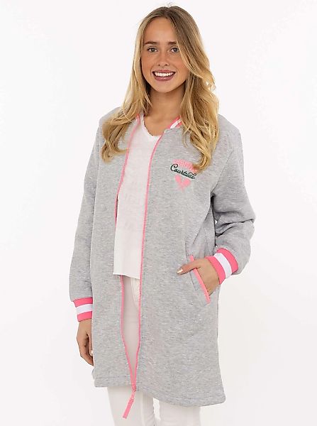 Zwillingsherz Kurzmantel ""Courtside"" Stickerei,Reßverschluß, elastische B günstig online kaufen
